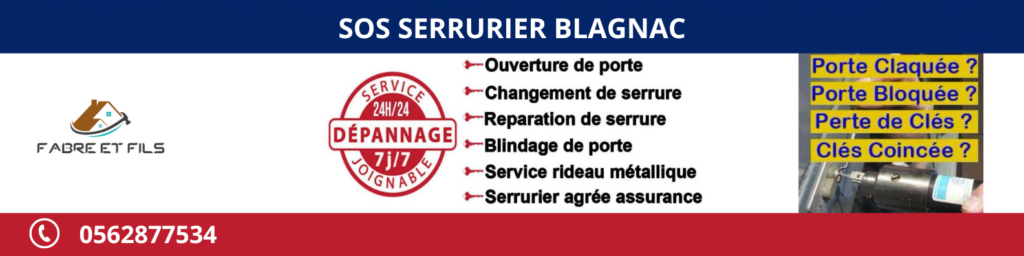 serrurier urgent 24/7 Blagnac